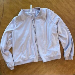 Kenzie Lavender Velveteen Jacket